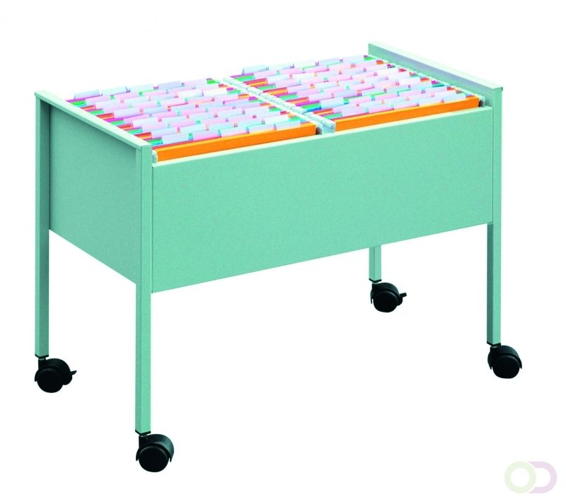 Durable Economy Hangmappenwagen 100 DUO Grijs