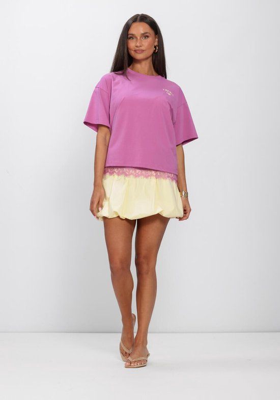 Ydence Top Callie Vrouwen Shirt Fuchsia Maat S