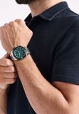 Nautica Nct Bluesail Quartz Analoog Horloge Zilverkleurig Material 100% Roestvrij Staal & 100% Acero Inoxidablearmband 46 mm NAPBSF504