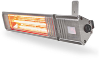 Nedis HTPA30ESS - Wandgemonteerde terrasverwarmer - 2000W - Aluminium - IP65