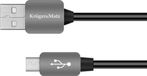 Krüger&Matz Serie - Micro USB Kabel - 1m - Zwart