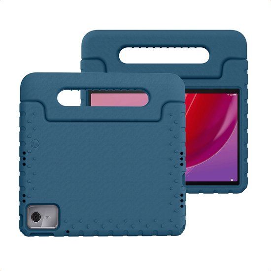 imoshion Tablet Hoes Kinderen - Geschikt voor Lenovo Tab M11 - Kidsproof Kinder Hoes - Donkerblauw