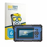 BROTECT Screenprotector 6 Stuks voor Topdon ArtiDiag 600 Pro Verre beschermend transparant