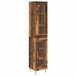 vidaXL - Highboard - 2 stuks - Oud Hout - 34,5 x 34 x 180 cm - Bewerkt hout
