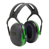 3M Peltor X1 gehoorkap met hoofdband, groen, 27dB, EN 352-1