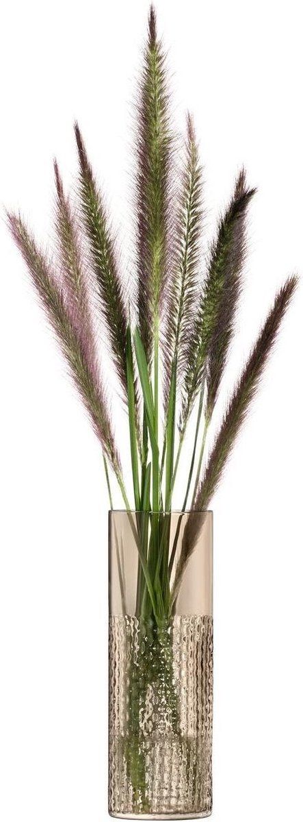 LSA International Wicker Vaas - 20,6 cm - Taupe