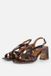 Tamaris Sandalen Met Hak bruin Synthetisch - Maat 36