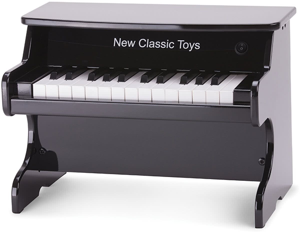 New Classic Toys - Speelgoed Elektronische Piano - Zwart - 25 Toetsen