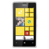 Phonix Gel Protection Plus hoes met displaybeschermfolie voor Nokia Lumia 525 transparant/wit