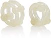 CalExotics Island Rings Double Stacker - Wit