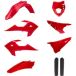 POLISPORT 91630 - Complete Kunststofkit compatibel met Rieju MR Pro 300i en MR Racing 300i 21'-26' met OEM-kwaliteit, perfecte pasvorm en duurzame materialen