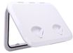 Hublot Rectangulaire Couvercle de pont 17,3 x 12,4 pouces Noir