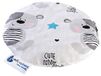 Medi Partners Coussin chauffant pour bébés, 180 g, rond, 15 cm, 100% coton naturel, thermothérapie (ours en peluche)