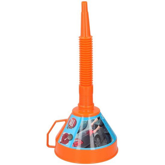 All Ride Oranje trechter van plastic - Vloeistoftrechter oranje