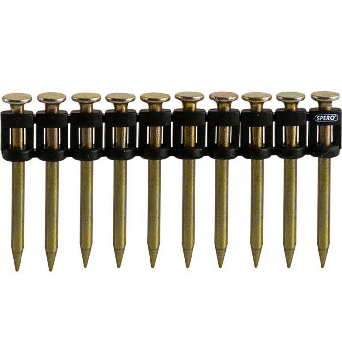 Spero Stalen nagels 30mm | 500 stuks, beton, staal, steen, etc. TBV gasschiethamers - SPC632MM