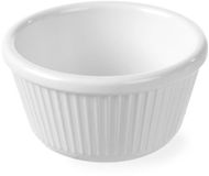 HENDI Ramekin – 100 ml – Wit – Rond – Emaille