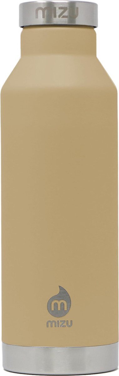 Mizu V6 Insulated Bottle 560ml, beige