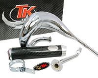 Uitlaat Bufanda TURBO KIT Uitlaat RQ chroom - GILERA RCR/SMT 50 (2006-) D50B0