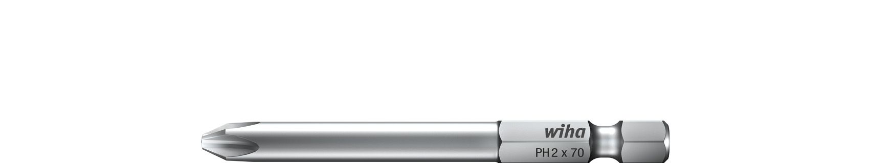 Wiha 7041 Z Schroevendraaierbit - 05800 - Chroom-vanadium staal