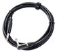 Pronomic Stage INST-A-3 Instrumentkabel Haakse Stekker 3 m zwart, 3 mm jack