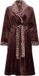 Pastunette Premium Badjas Lunar Lines Flannel Fleece Paars Maat S