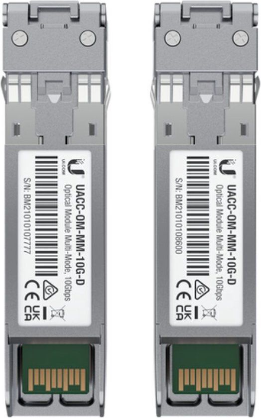 Ubiquiti UACC-OM-MM-10G-D-2 - SFP Module - Set of 2