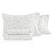 Linen Market Beddengoedset voor queensize bed, 4-delig, grijs met bloemenprint