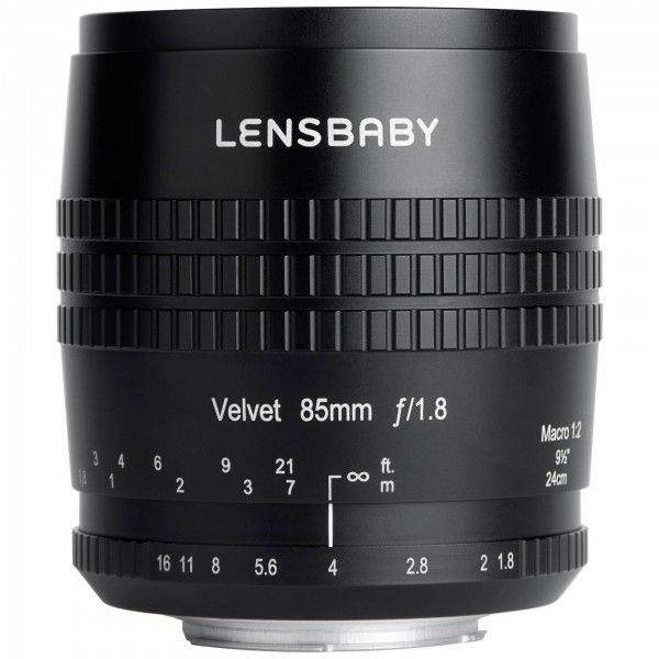 Lensbaby LBV85C - Cameralens - Canon EF - Zwart