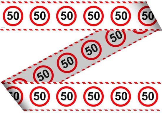 Folat - Markeerlint verkeersbord 50 (15 meter)