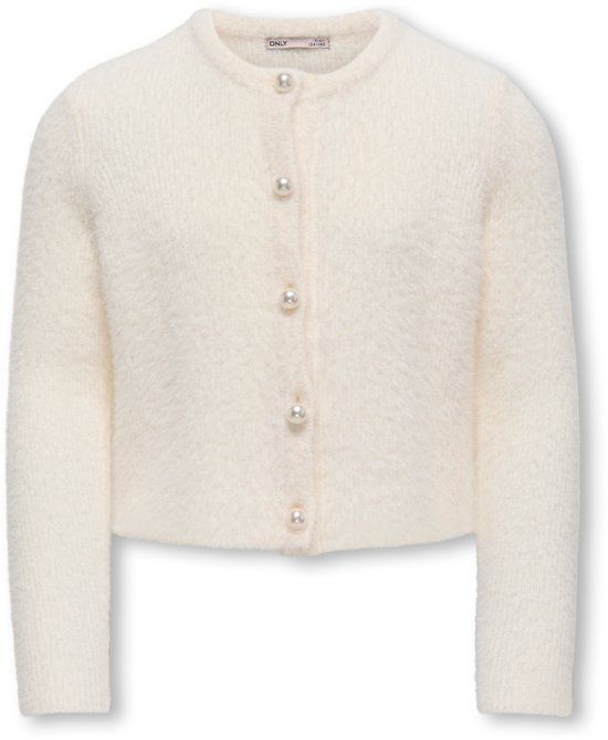 ONLY KIDS ONLY Winter Vest Meisjes - Wit - KogPiumo - Regular Fit - Maat 134/140
