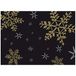 García de Pou 804.11 placemats Kraft Christmas Night, 60 g/m2, 31 x 43 cm, zwart
