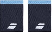 Babolat Logo Jumbo Polsband - Wristband - Zweetband - 2 Stuks - Drive Heritage Blue - unisex