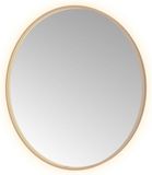 Hotbath &More Mirrors Round LED Badkamerspiegel - Rond - 100 cm - Geborsteld Koper Pvd