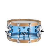 Dixon Snare 6.5" x 14" See-Through Blue