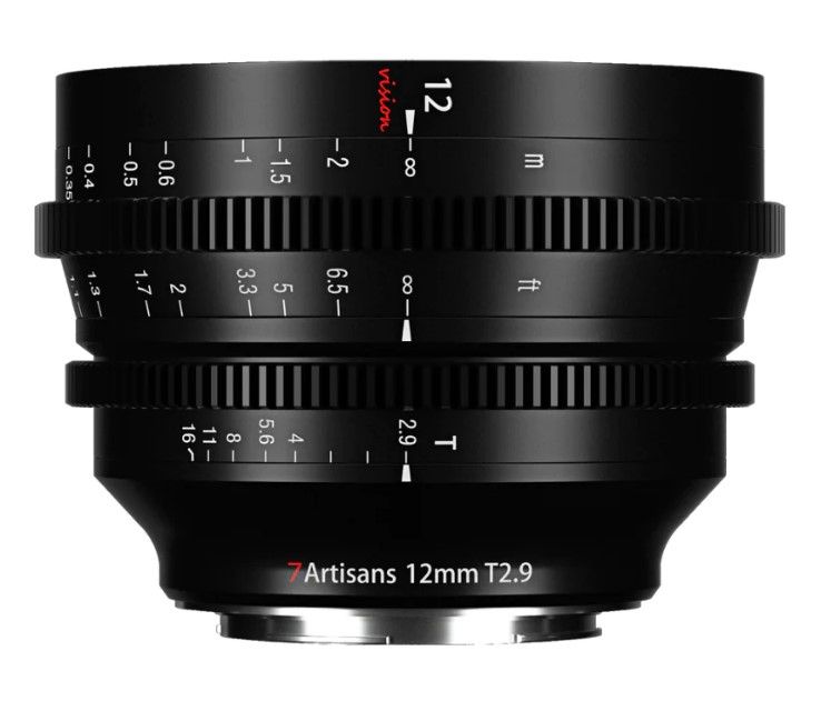 7Artisans 12mm f/2.9 Wide Angle Lens for Fujifilm X - Black