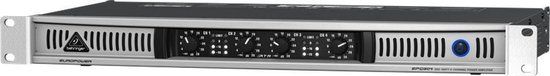 Behringer Europower EPQ304 audio versterker 4.0 kanalen Optreden/podium Bedraad Zwart, Grijs