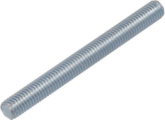 Hoenderdaal Fasteners Hoenderdaal Draadstuk M10x40mm verzinkt DIN976-1 klasse 4.8 - 100 stuks