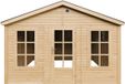 Timbela M736 - Houten tuinhuis - 17,61 m² - 512x382xH267 cm - zonder vloer met grijze dakshingles