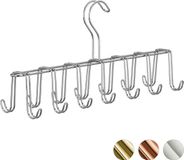 Merkloos Relaxdays Riemhanger - 14 Haken - Metaal - Zilver