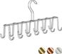 Merkloos Relaxdays Riemhanger - 14 Haken - Metaal - Zilver