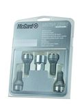 28018SL Mc Gard 28018SL Wielslotbouten SL (Ultra High Security) M14 x 1,5, radius zitting, aslengte 26,7 mm, totale lengte 46,7 mm, zeskantmaat 17 mm, sleuteldiameter 28,6 mm