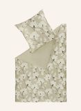 SCHÖNER WOHNEN linge Fleur-B, couleur beige, dimensions 155x220 + 80x80
