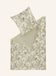 SCHÖNER WOHNEN linge Fleur-B, couleur beige, dimensions 155x220 + 80x80