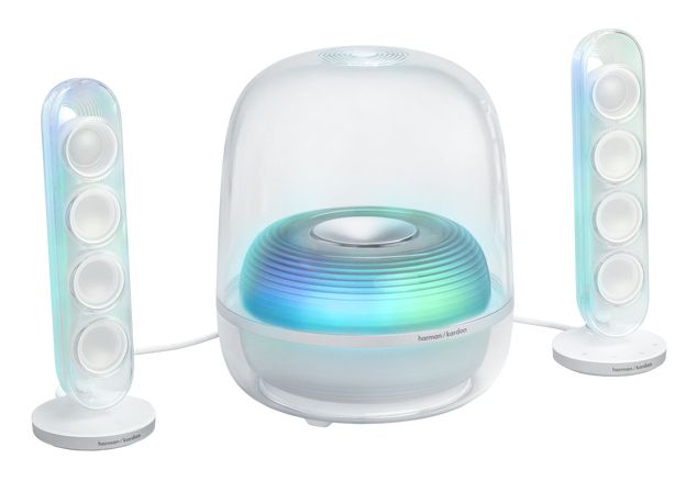 Harman Kardon SoundSticks 5 2.1 Channel Bluetooth Speaker - White