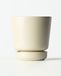 HEMA Pot de fleurs ⌀11x12 cm céramique blanc
