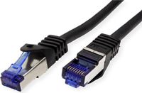 VALUE Outdoor patchkabel Cat.6A (klasse EA) S/FTP (PiMF), massieve kabel, LSOH, zwart, 30 m