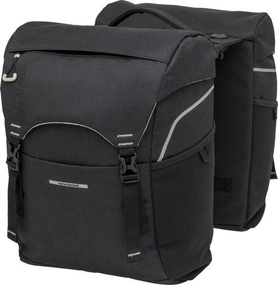 New Looxs Sports Double Dubbele Fietstas - 32 Liter - Zwart