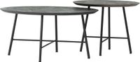 DTP Home Salontafel Delta Earth rond Mortex - 70x70x38 cm