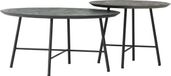 DTP Home Salontafel Delta Earth rond Mortex - 70x70x38 cm