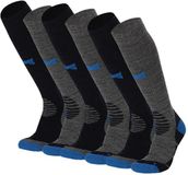 Xtreme Sockswear Xtreme Outdoor Compressiesokken Grijs - 6 paar - Compressie Wandelsokken - Dames & Heren - Maat 45/47